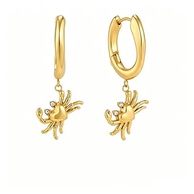 Anting Lingkaran Pesona Kepiting