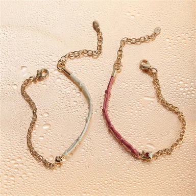 Gelang Tenun Hati Lucu