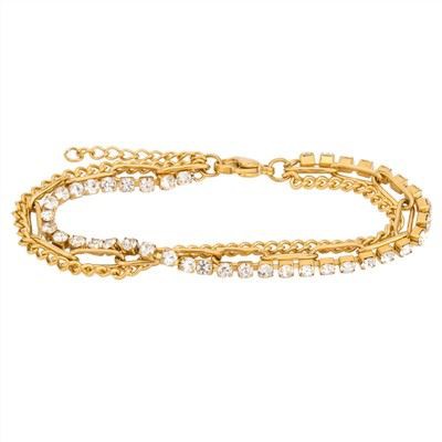 Gelang Rantai Tiga Lapis