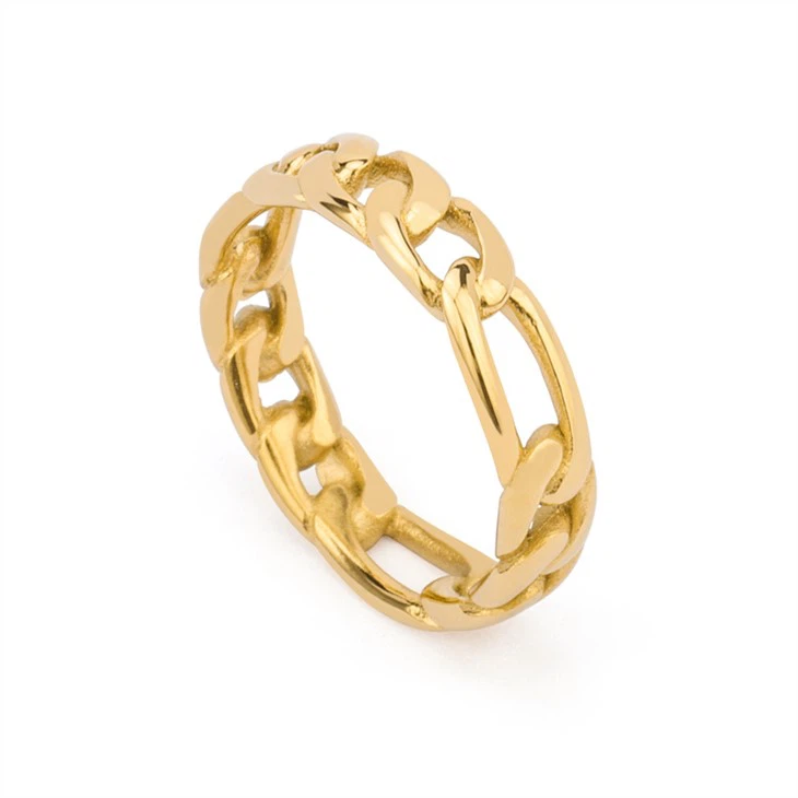 Cincin Rantai Tepi Jalan Tipis