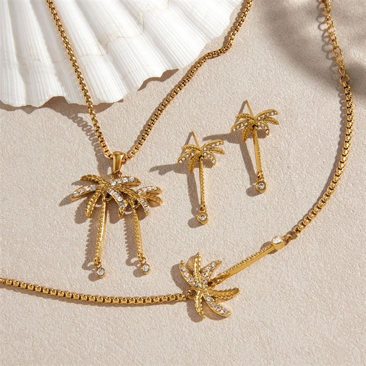 Palm Tree Charm Earring manufacturers