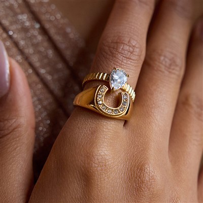 Cincin band u tebal