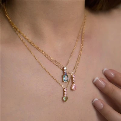 Kalung Warna-warni Multi Bentuk