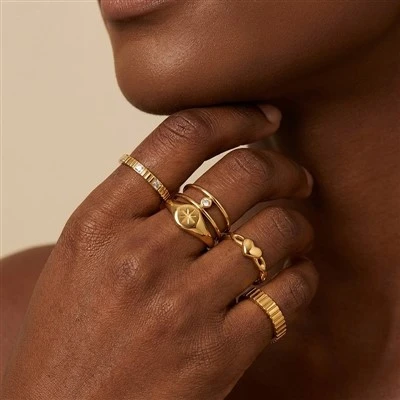 Cincin Aksen CZ Pita Bergaris