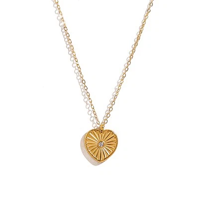 Kalung Jantung Sunburst